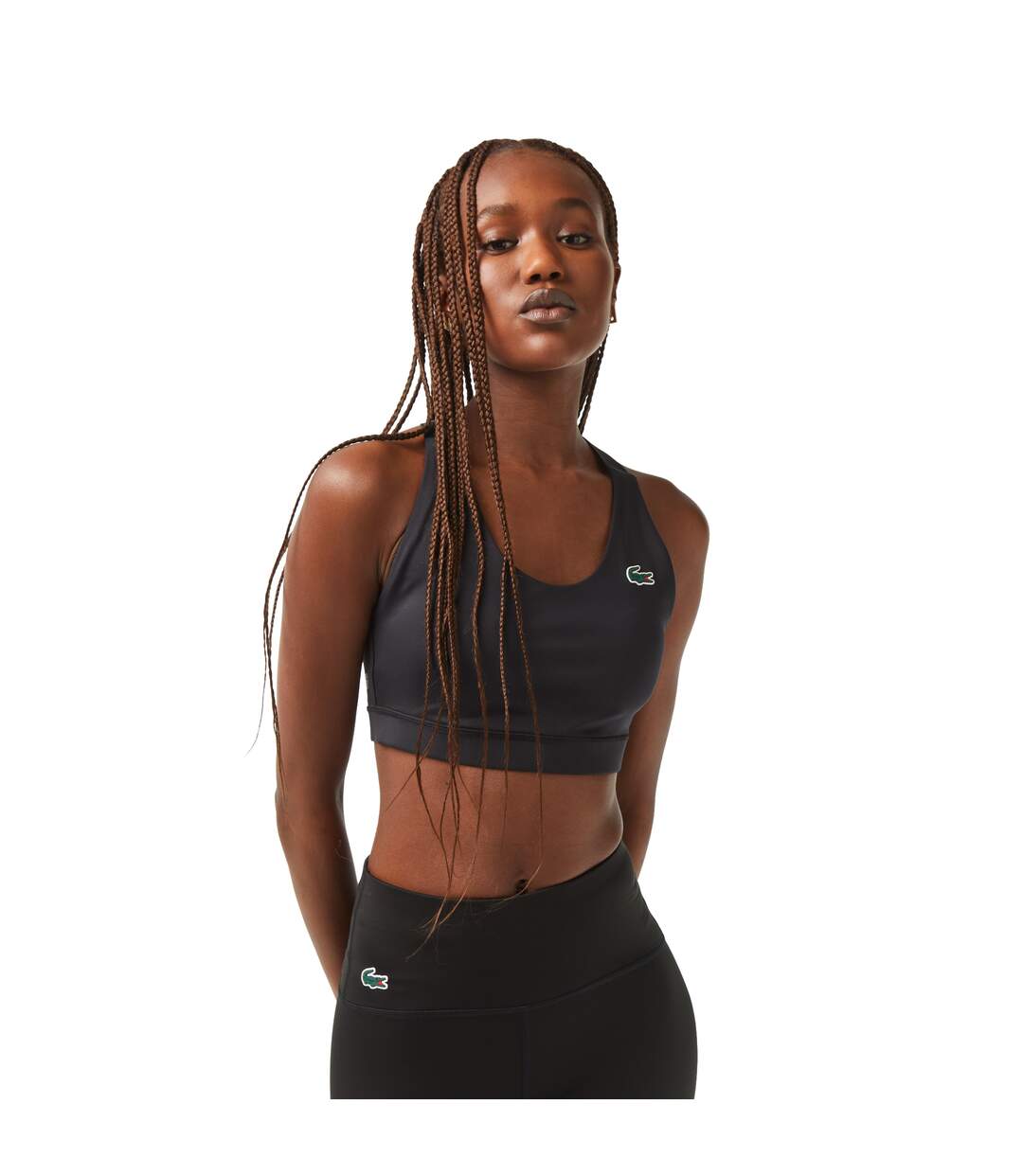 Brassière De Sport Femme Noir Lacoste-4