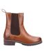 Cotswold Womens/Ladies Somerford Leather Chelsea Boots (Tan) - UTFS9647
