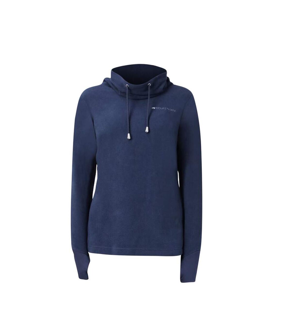 Hy Womens/Ladies Synergy Cowl Neck Sweatshirt (Navy)