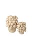 Vase Champignon en Argile Fungi 46cm Beige-2
