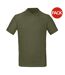 Polos homme vert kaki B&C-1