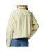 Veste en jean jaune femme pieces billo-2