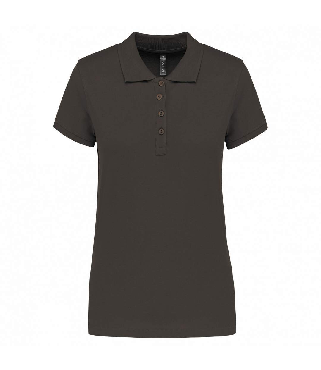 Polo femme gris foncé Kariban