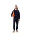 Womens/ladies Embroidered Logo Cotton Blend Sweatshirt Navy Lacoste-1
