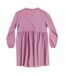 Robe Motif/style Cœur Pailleté Femme Violet Clair Care Bears-3