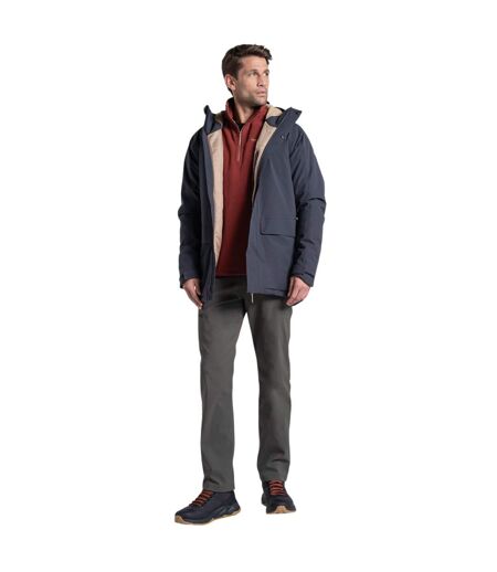 Veste Imperméable Thermique À Capuche Lorton Homme Anthracite Craghoppers