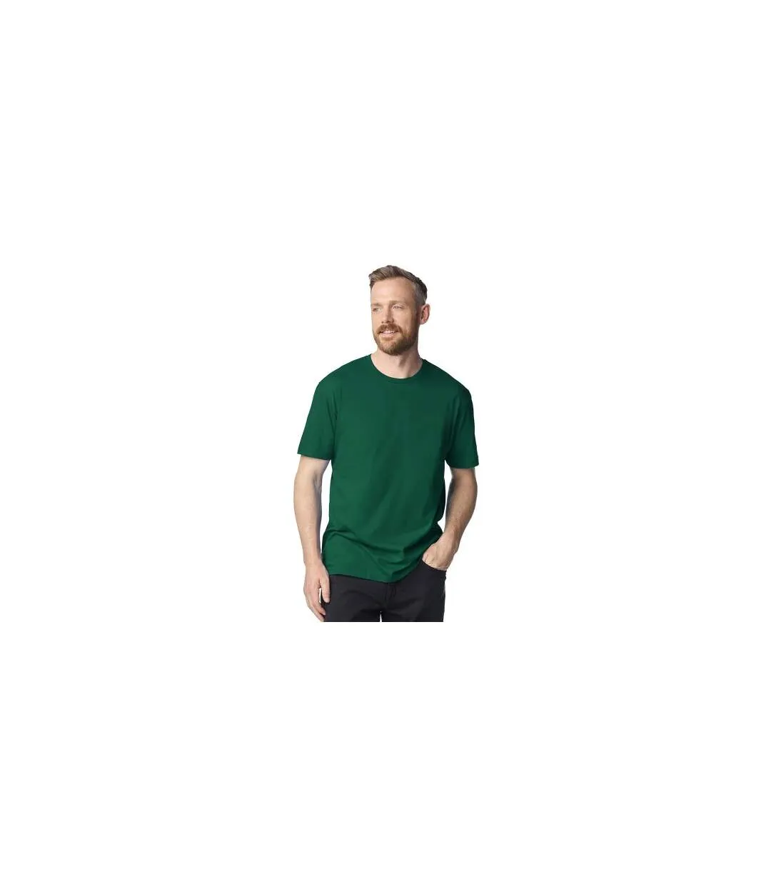 T-shirt Softstyle Homme Vert Foncé Gildan-2
