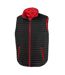 Veste Sans Manches Homme Noir Rouge Result Genuine Recycled-1