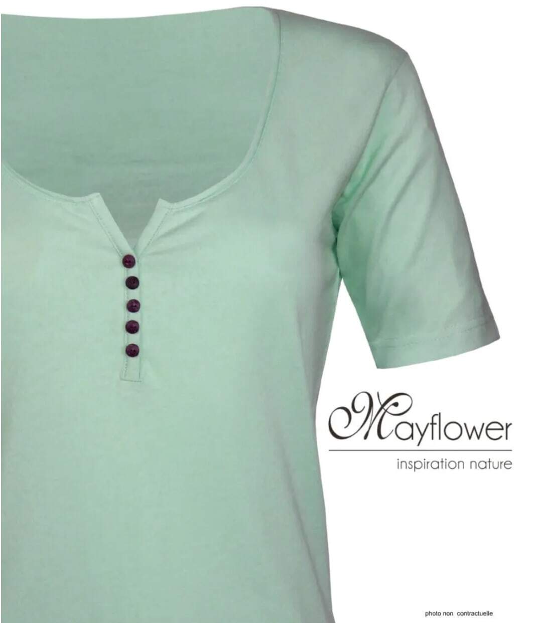 Tee-shirt Mayflower Detroit4 en coton bio : le basique écoresponsable au style affirmé-4
