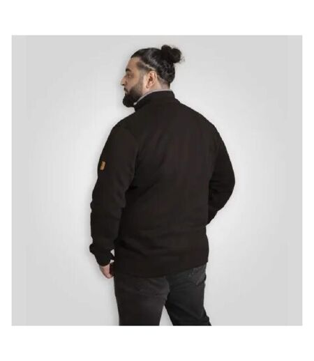 Veste Polaire Motif/style Logo Brodé D555 Johnson Homme Noir Duke