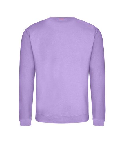 AWDis Adults Unisex Just Hoods Sweatshirt (Digital Lavender) - UTPC3798