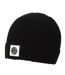 Bonnet Motif/style Côtelé Homme Noir Pretty Green-2