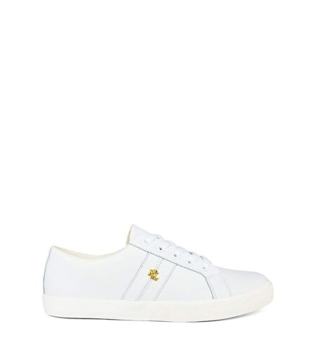 Baskets Janson Femme Blanc Ralph Lauren