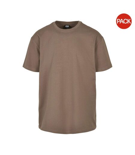 T-shirts Homme Kaki Foncé Urban Classics
