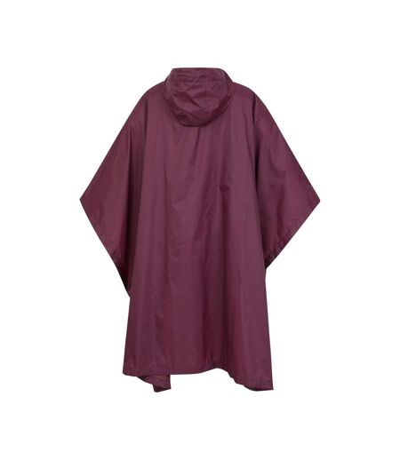 Poncho pakka femme violet foncé Mountain Warehouse