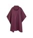 Poncho pakka femme violet foncé Mountain Warehouse