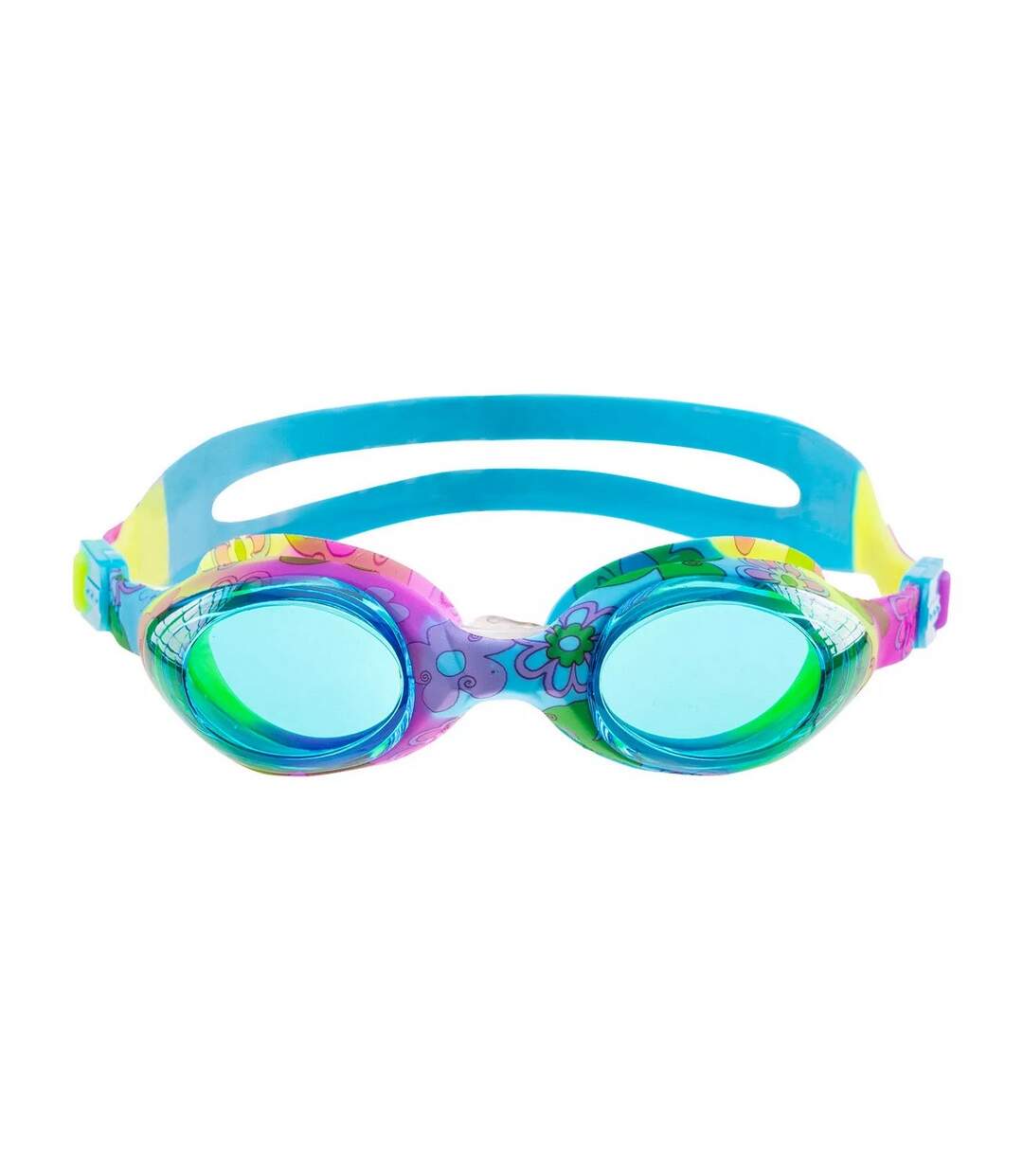 Aquawave - Lunettes de natation WATERPRINT - Enfant (Bleu / Vert clair / Rose / Bleu transparent) - UTIG2719-1