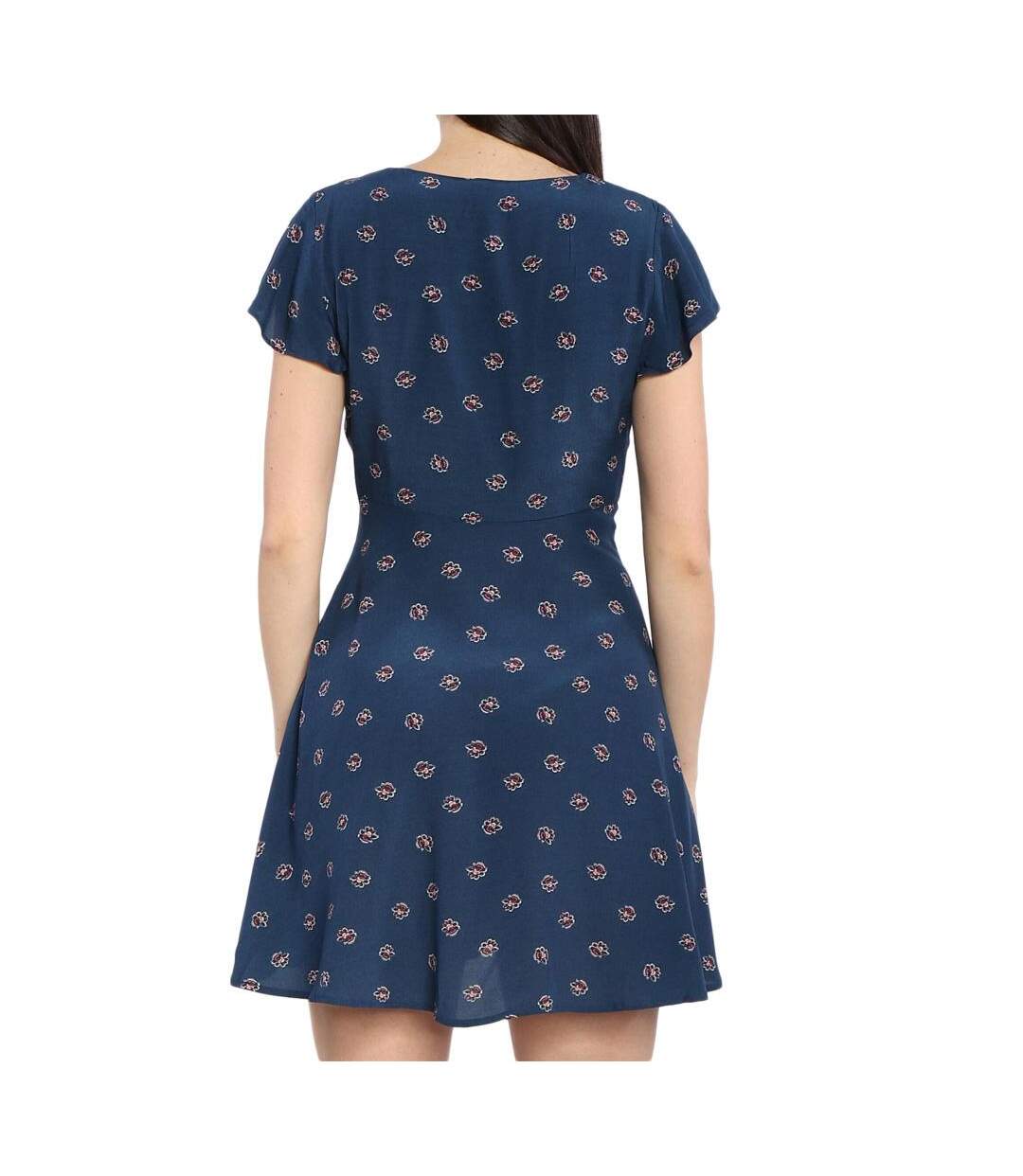 Robe marine femme pepe jeans becca-2