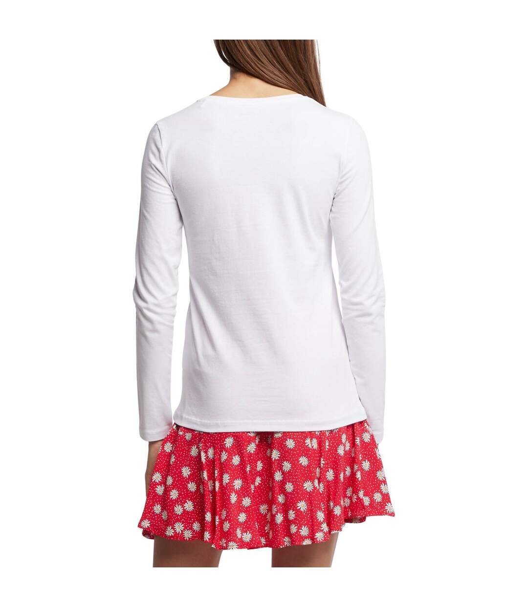 T-shirt Manches Longues Femme Blanc Pepe Jeans-3