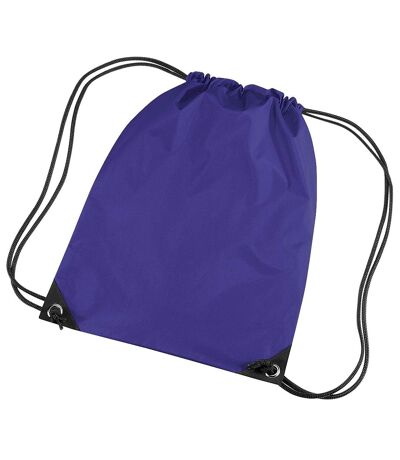 Sac de gym 11 litres taille unique pourpre Bagbase