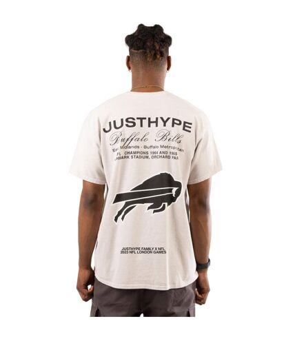 Hype Unisex Adult Buffalo Bills NFL T-Shirt (Sand)