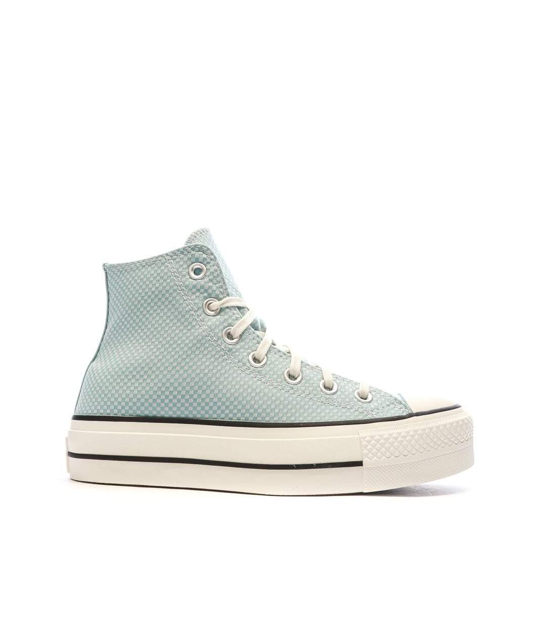 Baskets turquoise converse femme chuck taylor all star lift infinity-2
