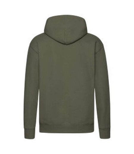 Mens r hoodie classic olive Fruit of the Loom