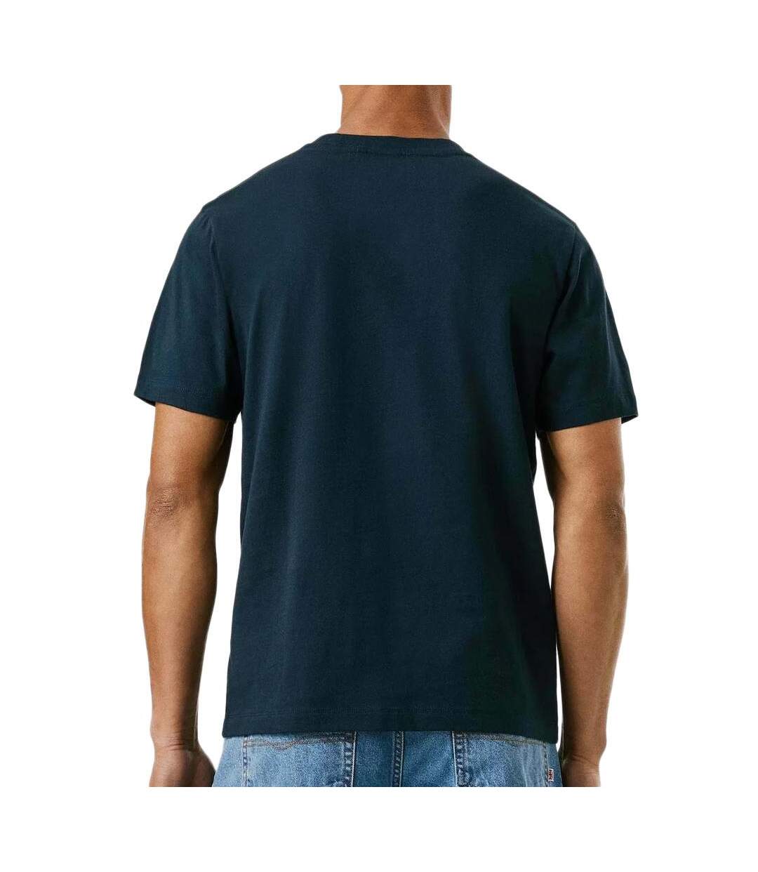 T-Shirt marine homme pepe jeans trey-2