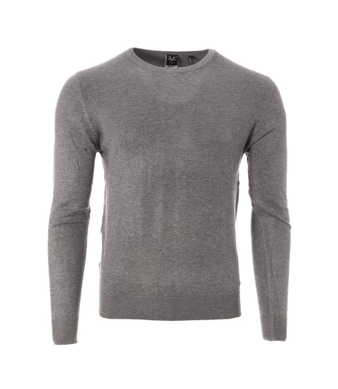 Pull gris homme versace 1969 18900 - l-1