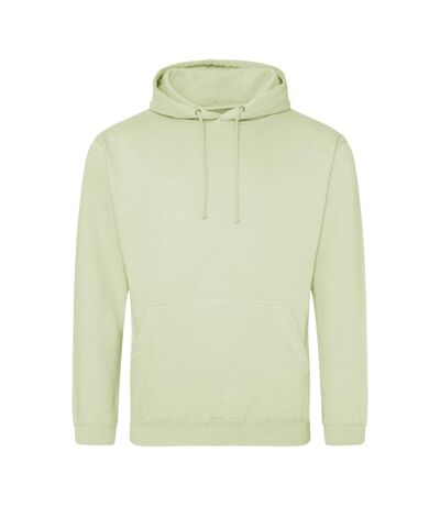 Sweat à capuche college homme vert clair Awdis