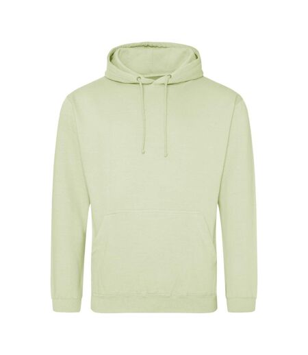 Sweat à capuche college homme vert clair Awdis