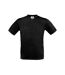 B&C Mens Exact V Neck T-Shirt (Black) - UTRW9666