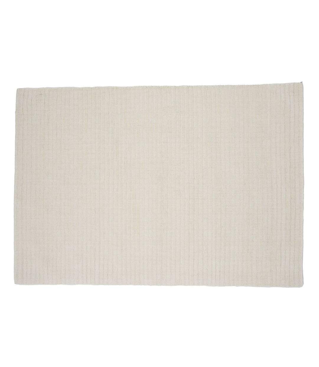 Tapis Déco en Laine Milton 202x300cm Blanc-1