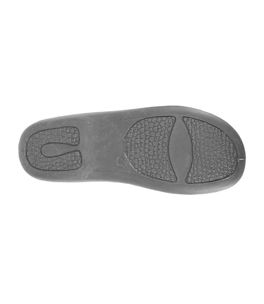 Womens/ladies tammy mule slippers grey Sleepers