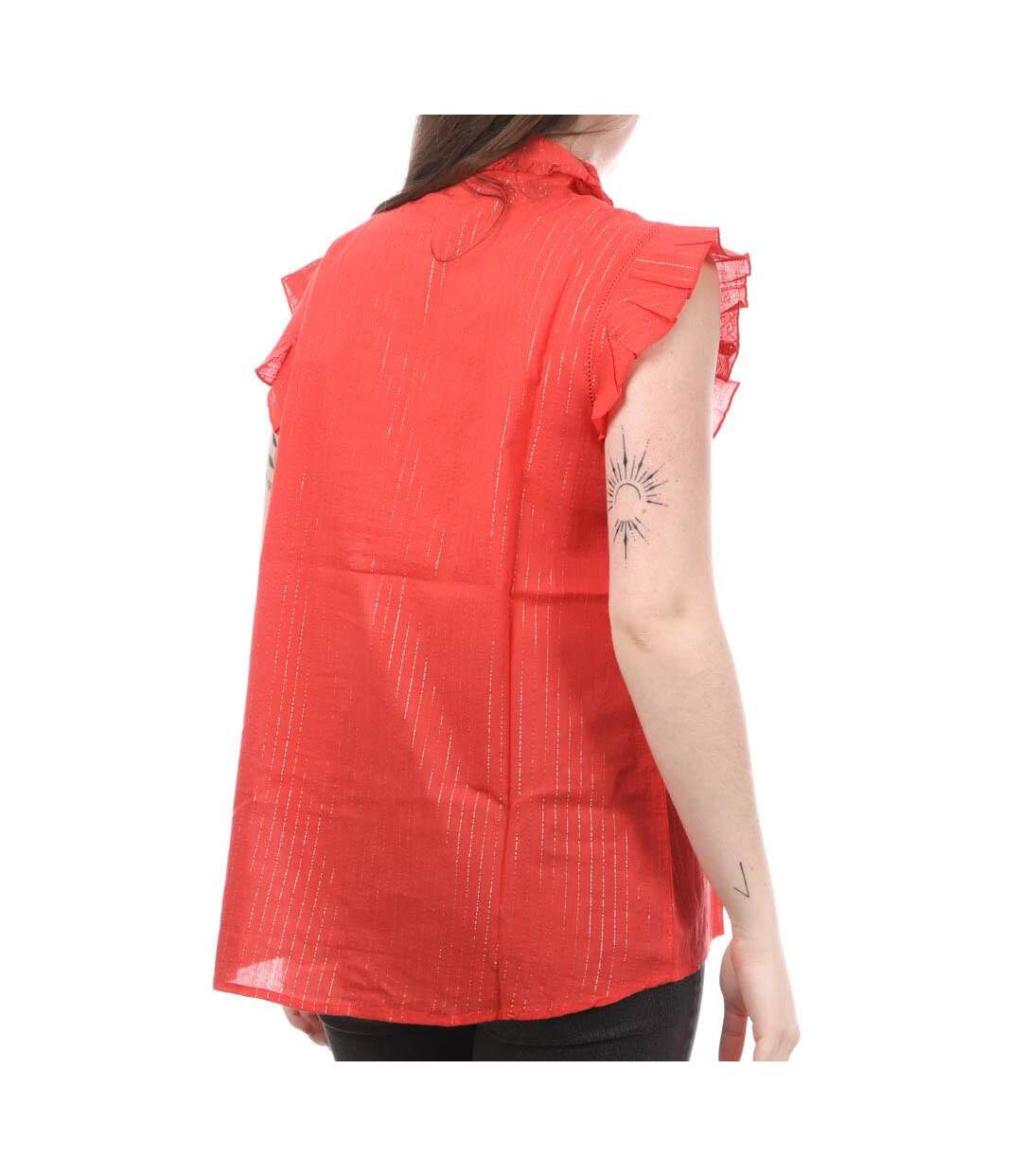 Blouse Corail Femme Teddy Smith Corani - M-2