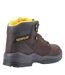 Mens Striver Lace Up Injected Leather Safety Boot Brown Caterpillar-4