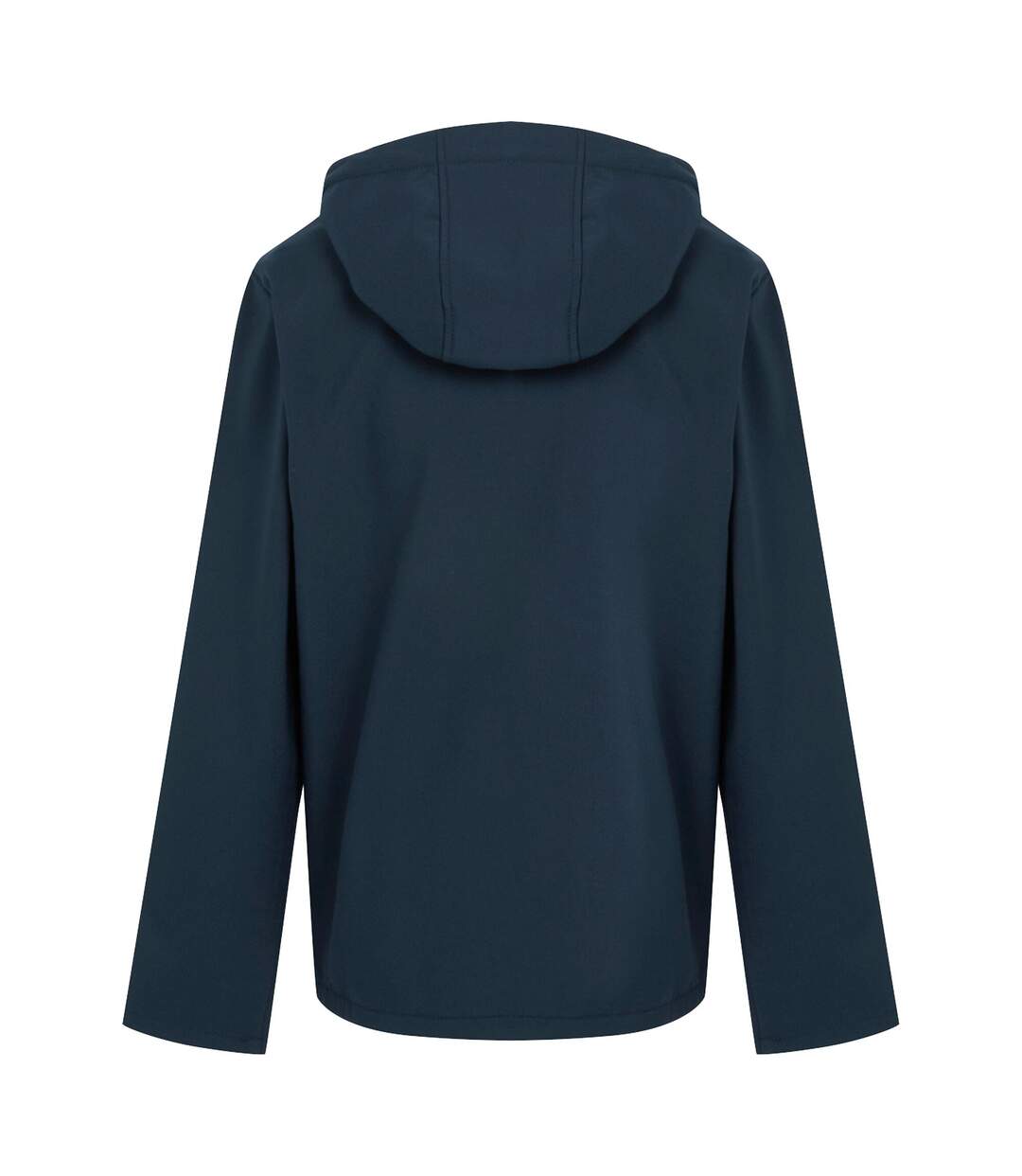 Mens Navigate Double Layered Hooded Soft Shell Jacket Navy French Blue Regatta-3