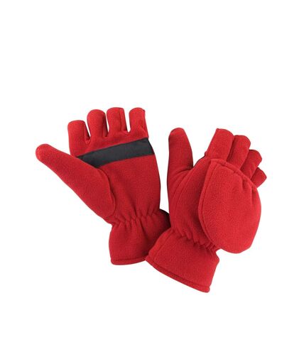 Gripped gloves red Result Winter Essentials