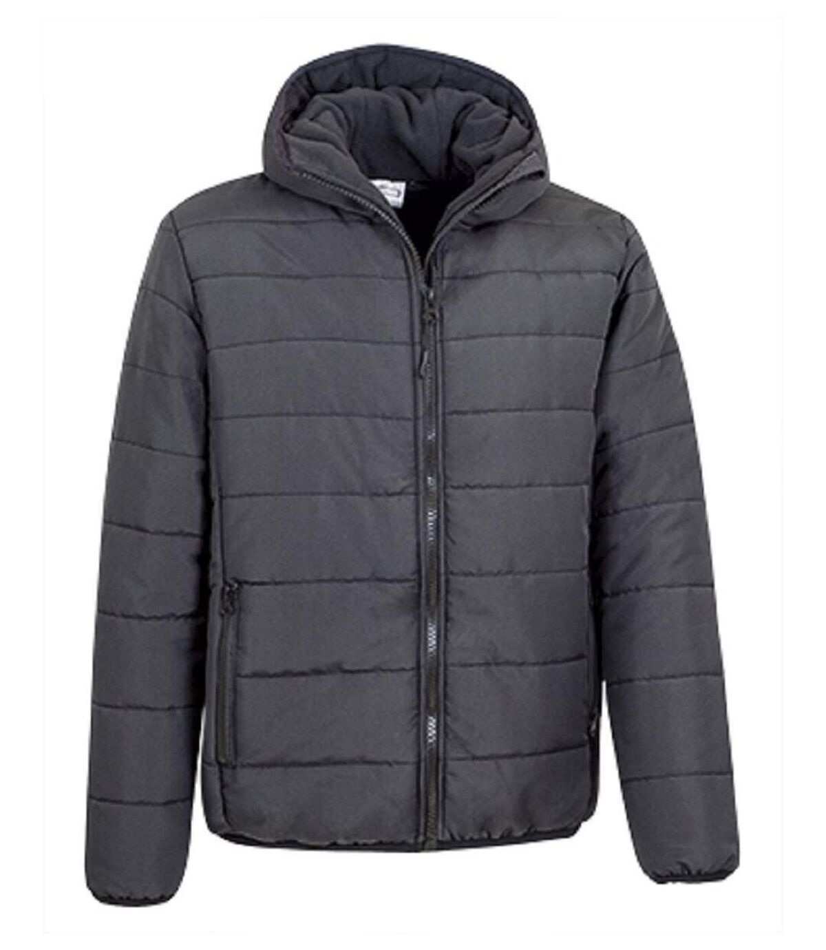 Doudoune à capuche - Homme - FLEETWOOD - gris