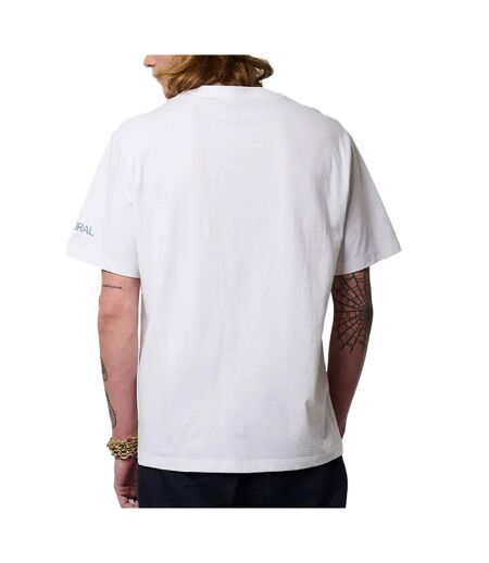 T-shirt blanc/bleu homme kaporal jack - l