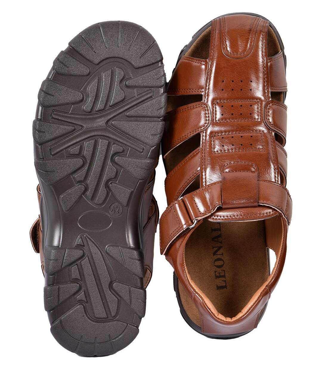 Sandales PREMIUM Scratch XZ2306 BROWN-4