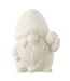 Statue Déco Extérieur Lutin 34cm Beige-1