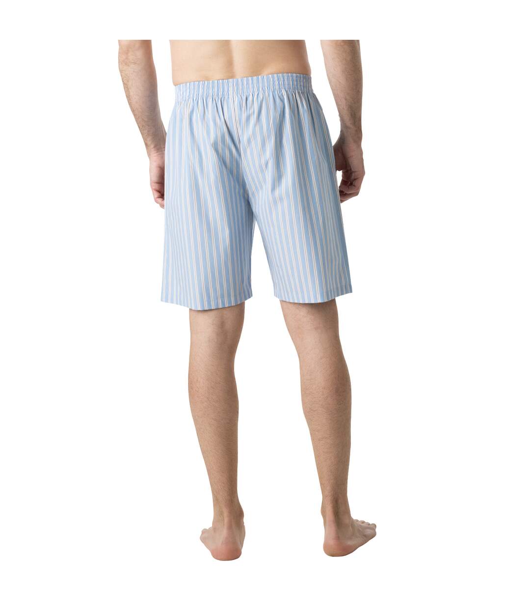 Pyjama court ouvert homme Popeline Eminence-4