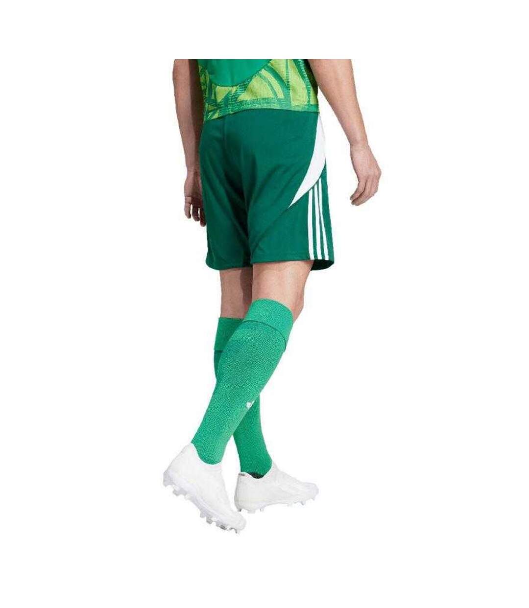 Short Tiro Homme Vert Blanc Adidas-2