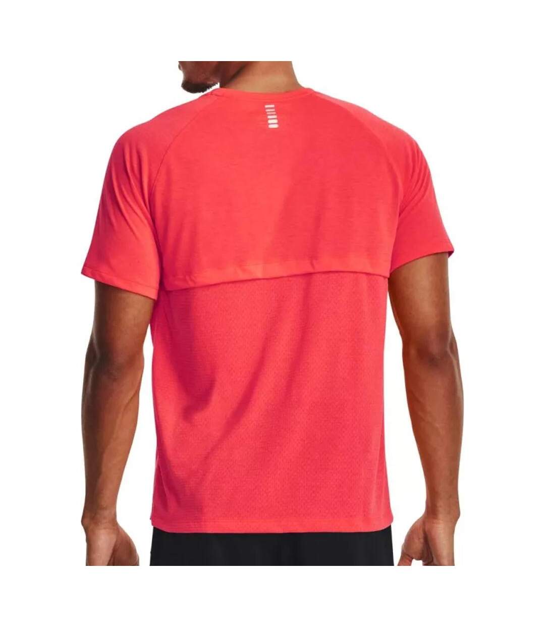 T-shirt Rose Homme Under Armour Ua Streaker - XXL-2