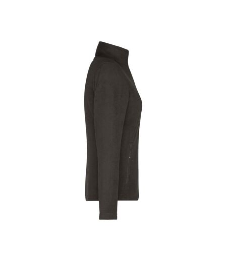 Veste Polaire Femme Gris Foncé James And Nicholson