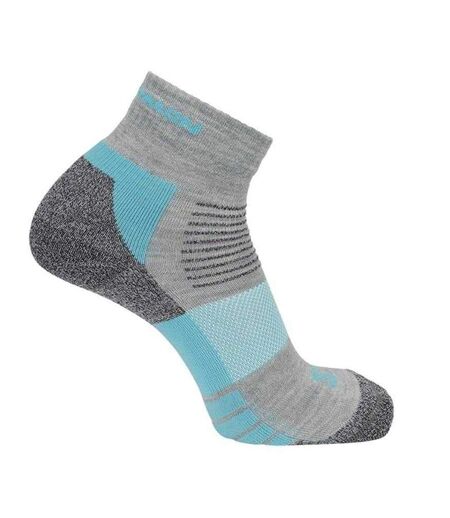 Lot De 2  Socquettes Homme Gris Bleu Salomon