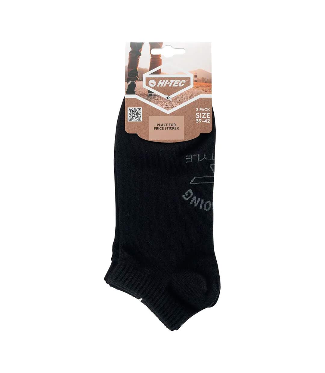 Socquettes Harteli Homme Noir Hi-Tec-4