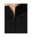 Sweatshirt À Fermeture Zippée 1 Quart Homme Noir Fruit Of The Loom-3