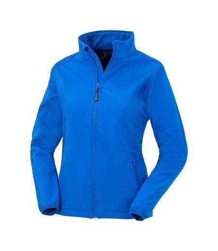 Womens/ladies Printable Soft Shell Jacket Royal Blue Result Genuine Recycled